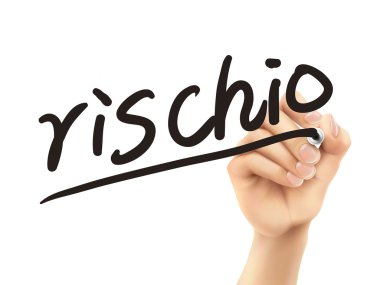 Risk için İtalyanca sözcükler 