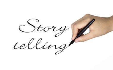 insan eli tarafından yazılan sözcükler hikaye