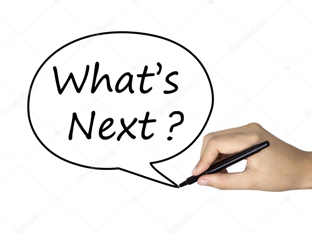 what is next words written by human hand