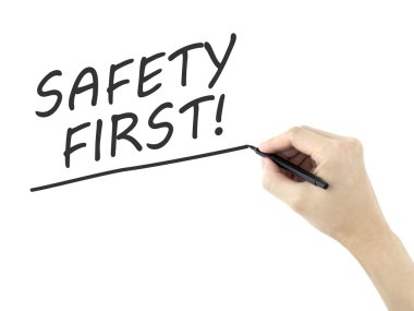 erkek eli tarafından yazılan Emanet ilk sözcükler