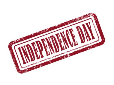 Bağımsızlık günü kırmızı pul