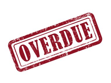Pul kırmızı olarak vadesi geçmiş 