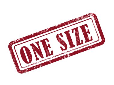 Kırmızı Pul bir boyutu 