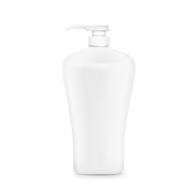 Boş şampuan şişesi