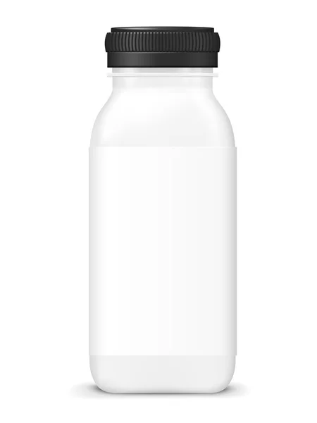 Bottiglia di succo vuoto — Vettoriale Stock