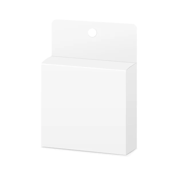 Modello scatola bianca — Vettoriale Stock