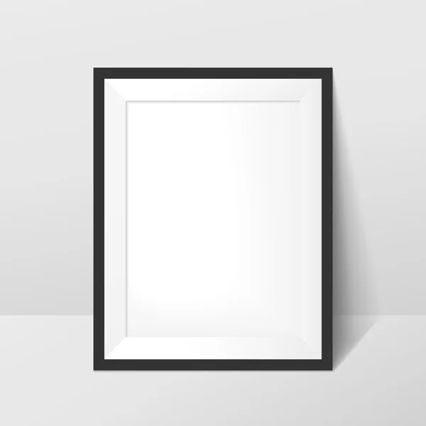 Elegant blank photo frame — Stock Vector