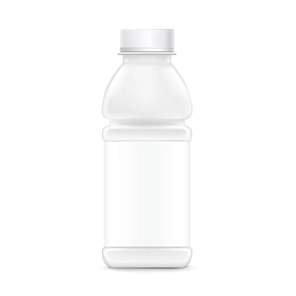 Blank product plastic bottle — Stock Vector