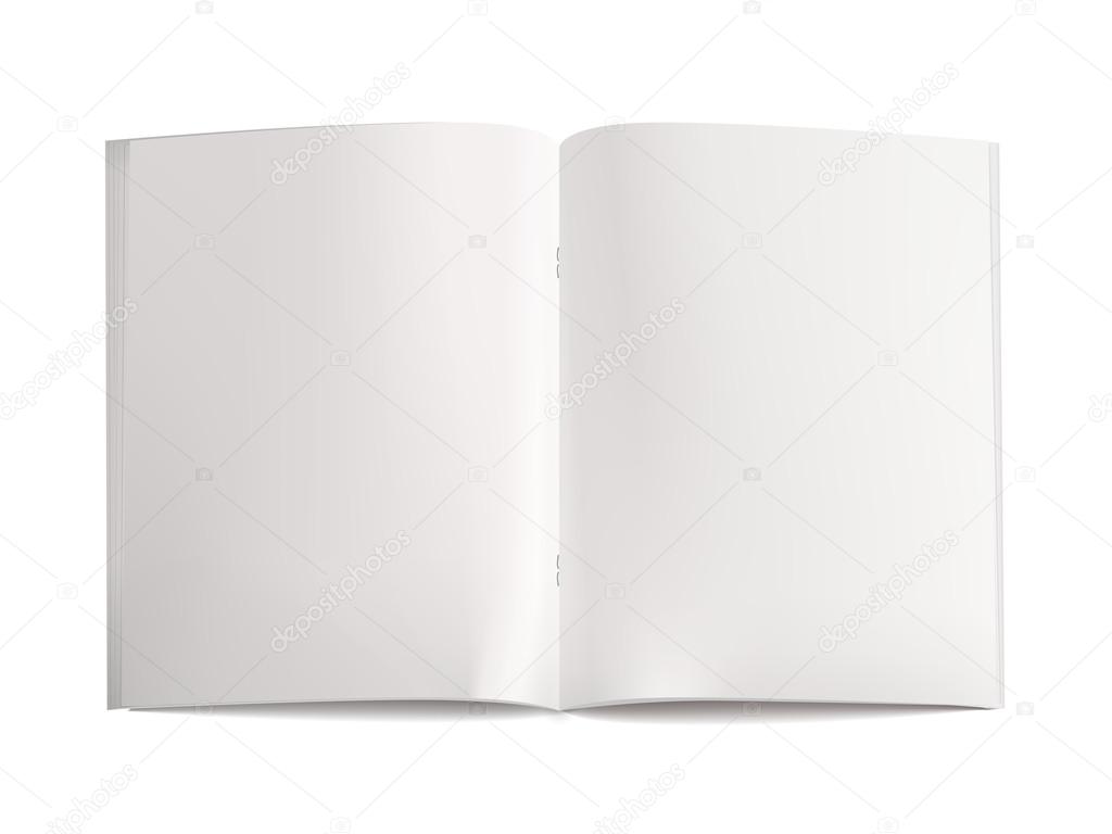 blank book template