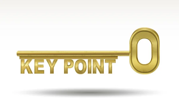 Σημείο-κλειδί - χρυσό κλειδί — Διανυσματικό Αρχείο