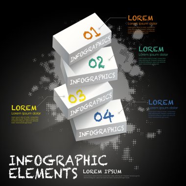 tasarım modern creative Infographic öğeleri 