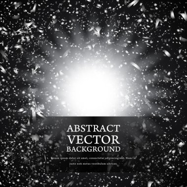 geometrik şık parlak arka plan