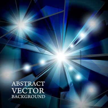 geometrik şık parlak arka plan