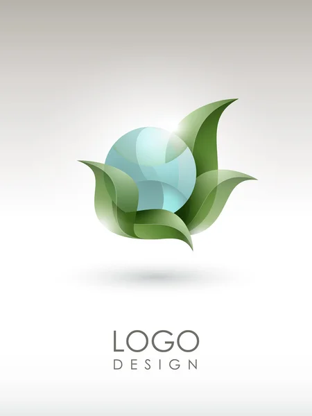 Diseño del logo creativo — Vector de stock