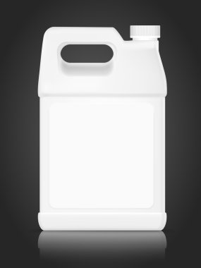 deterjan boş plastik şişe