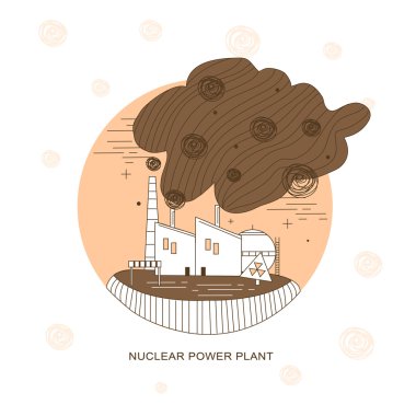 nuclear power plant clipart