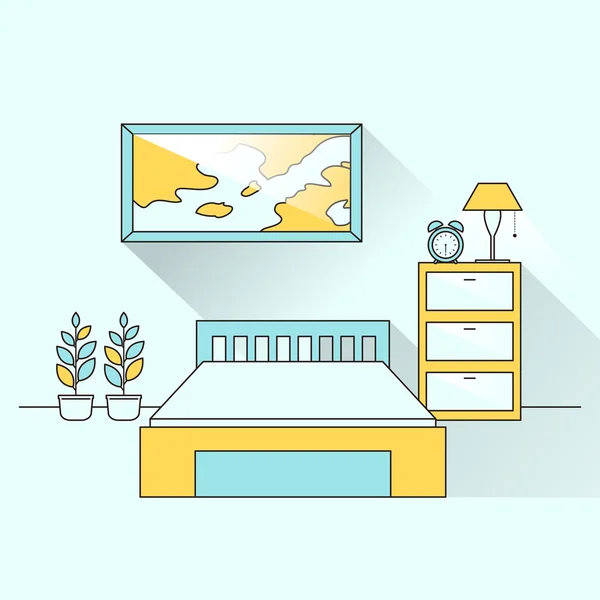 Tema de muebles creativos — Archivo Imágenes Vectoriales