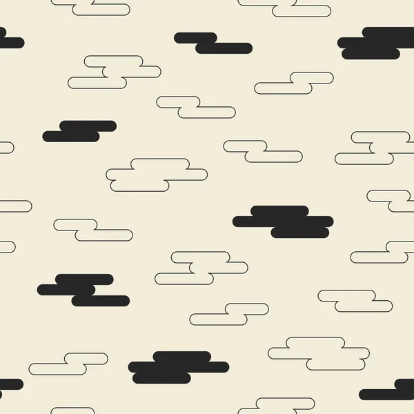 抽象的なスタイリッシュなシームレス パターン背景 — ストックベクタ