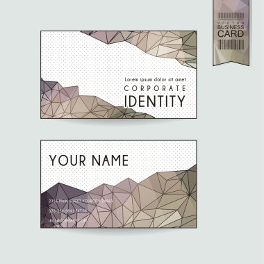 gorgeous business card design template 