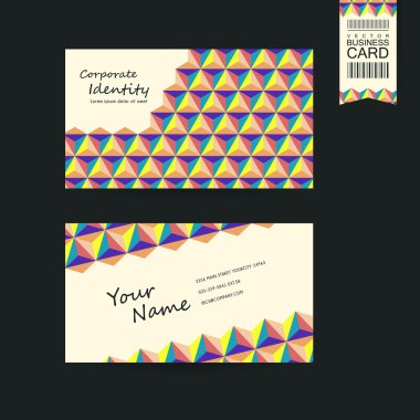 lovely business card design template 