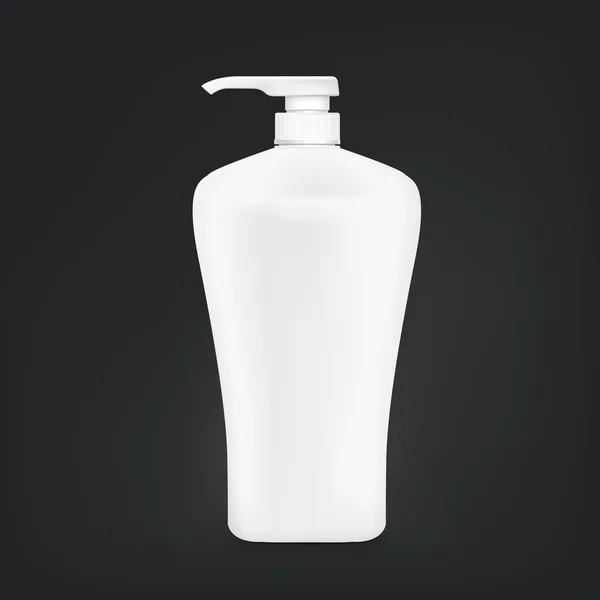 Blank shampoo bottle — Stock Vector