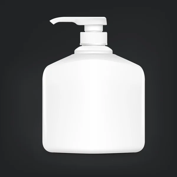 Blank shampoo bottle — Stock Vector