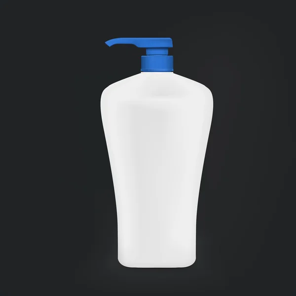 Prázdné šampon láhev — Stockový vektor