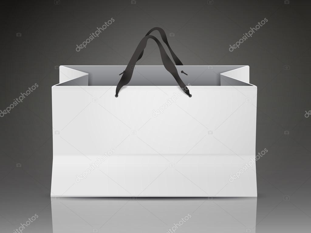 White shopping bag template Stock Vector by ©kchungtw 80503654, image size:1024x768