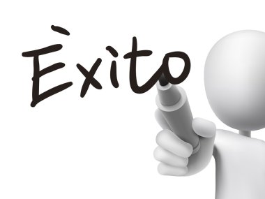 Başarı için İspanyolca kelimeler