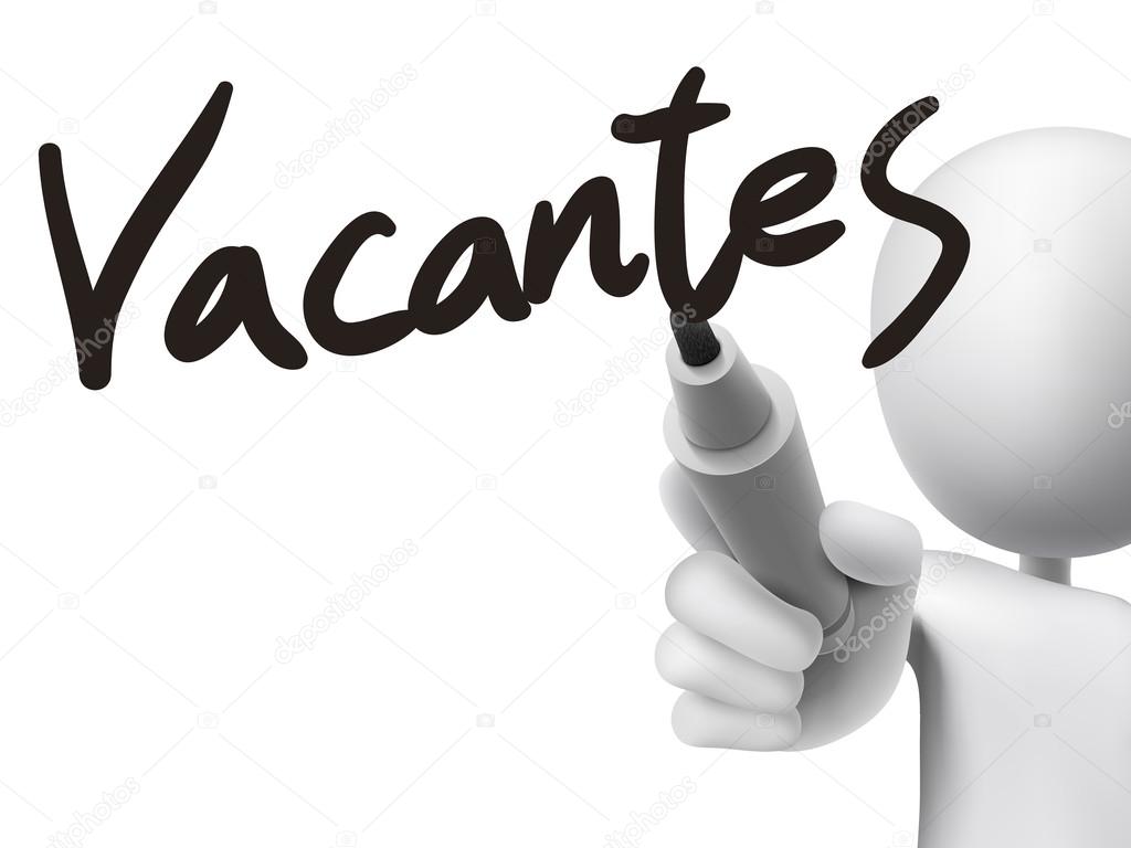 Spanish words for vacancies 