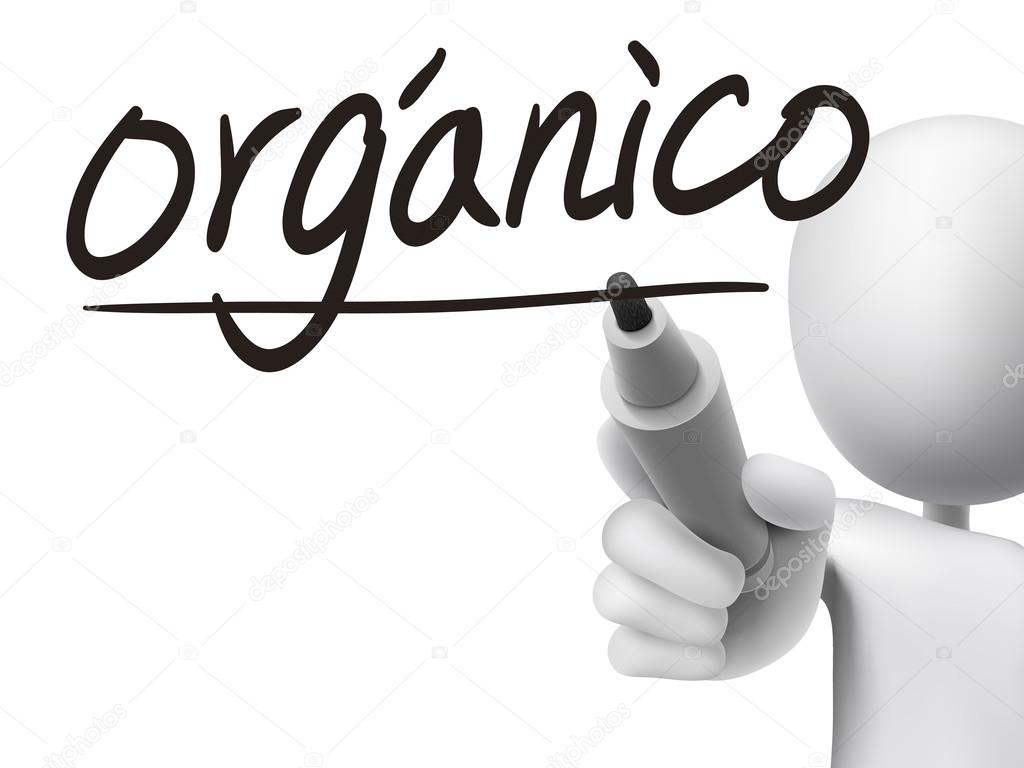 Spanish words for Organic