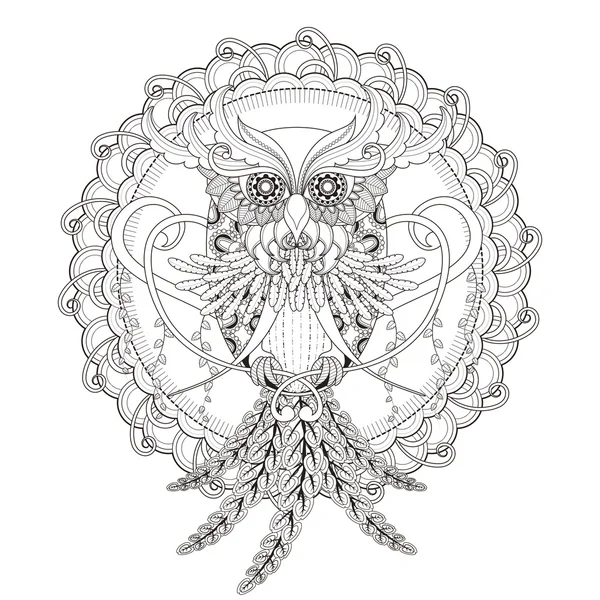 Mandala Kleurplaat Element Stockvectors Rechtenvrije Mandala