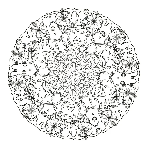 Gyönyörű mandala design pattern — Stock Vector