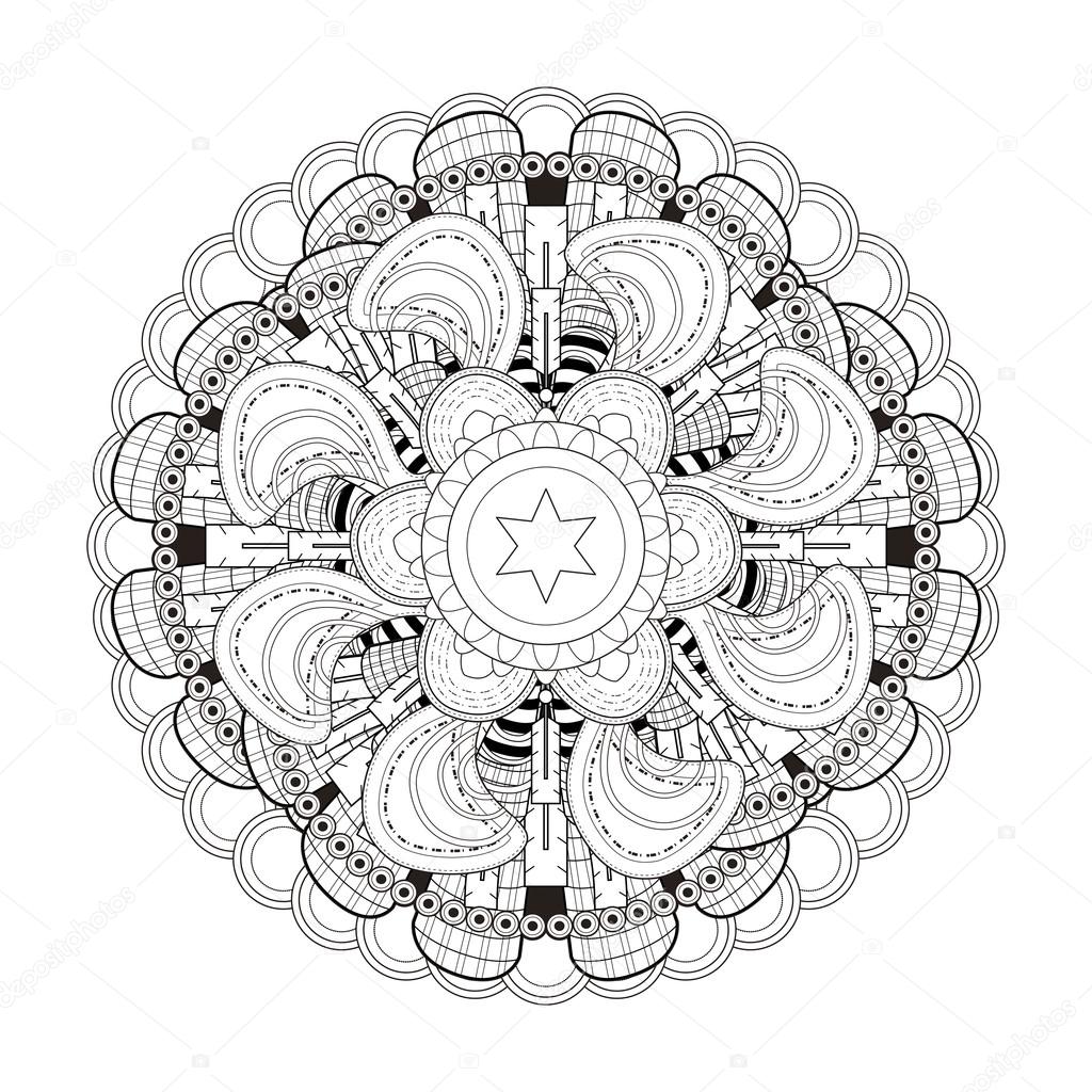 exquisite mandala pattern design