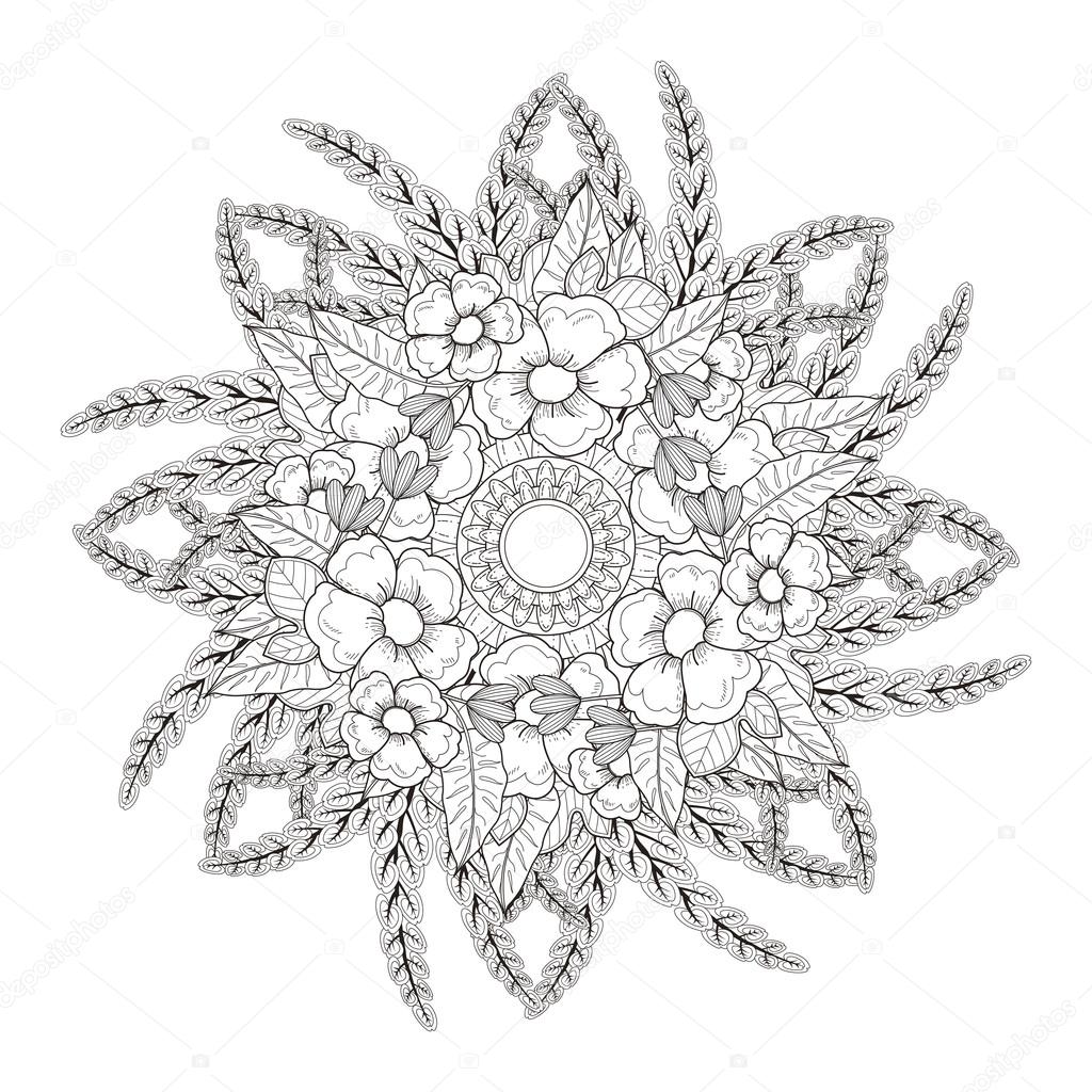 exquisite mandala pattern design