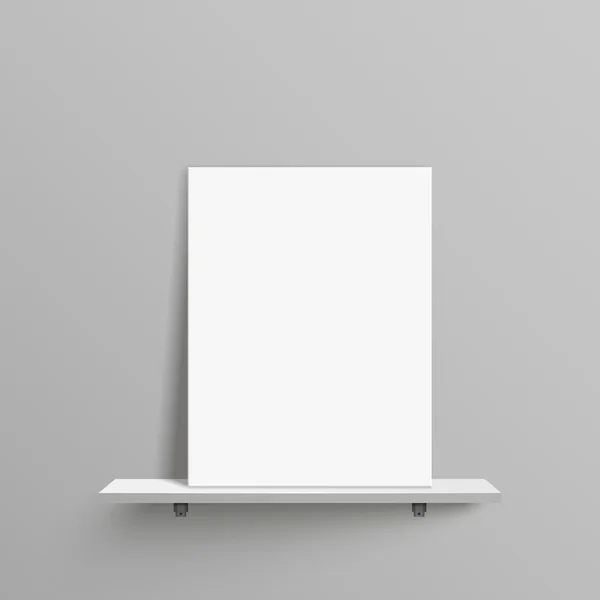 Elegante lienzo en blanco — Vector de stock