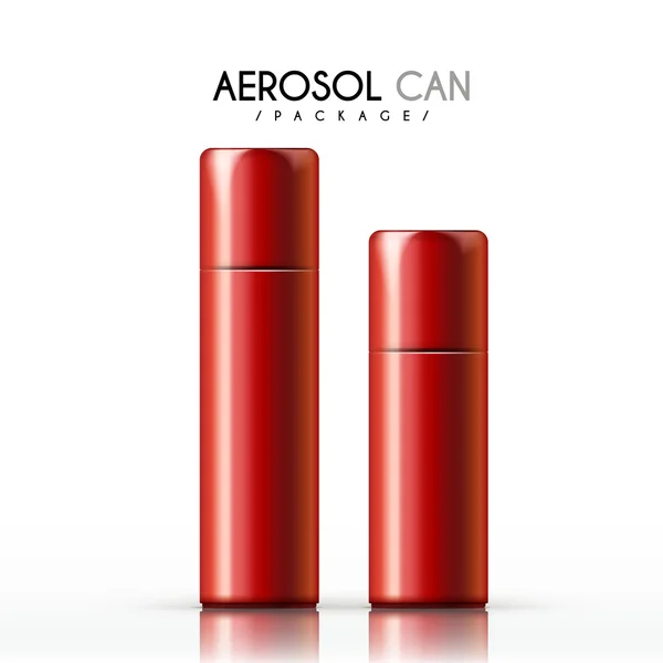 Aérosol peut emballer — Image vectorielle