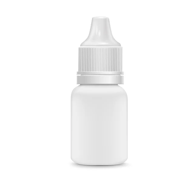 Flasche mit Augentropfen — Stockvektor