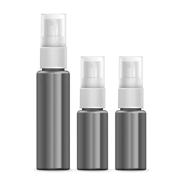 Set flaconi spray cosmetici — Vettoriale Stock