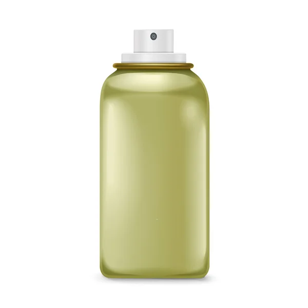 Mooie groene spray fles — Stockvector