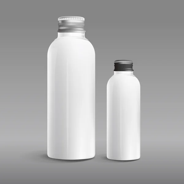 Mjölk glasflaskor — Stock vektor