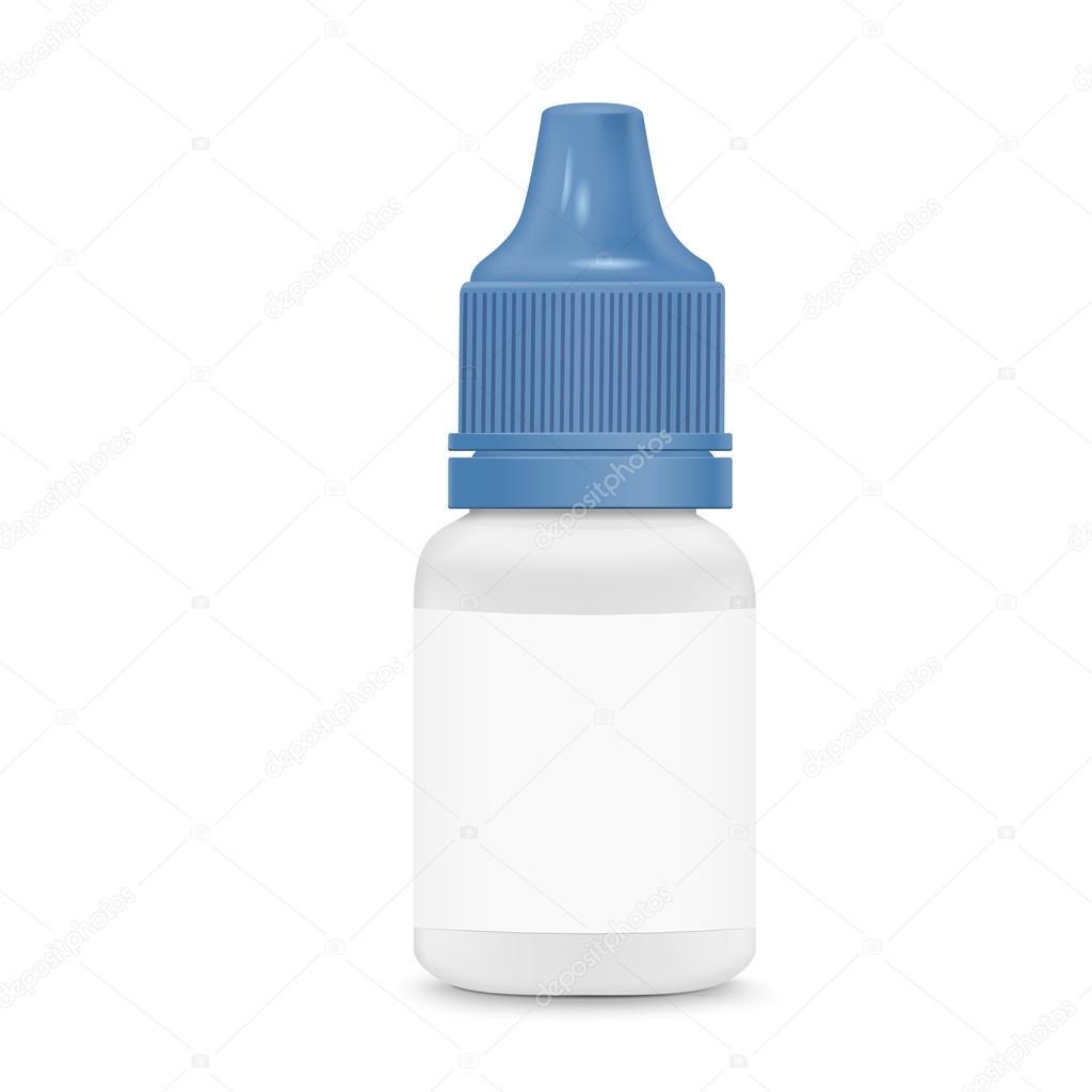 eye or ear drops bottle