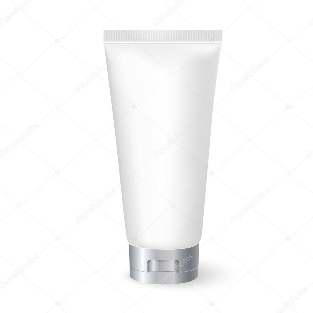 blank cosmetic tube