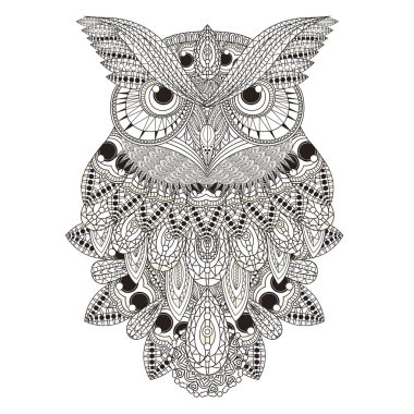 sumptuous owl clipart