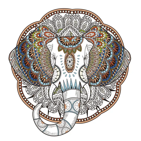 Éléphant gracieux — Image vectorielle