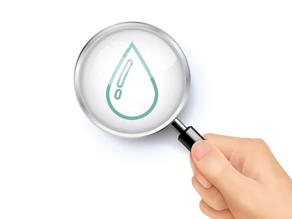 Water drop icon — Stock Vector