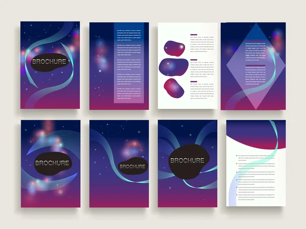 Gorgeous brochure template — Stock Vector