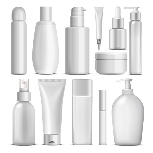 пустая коллекция косметических пакетов
