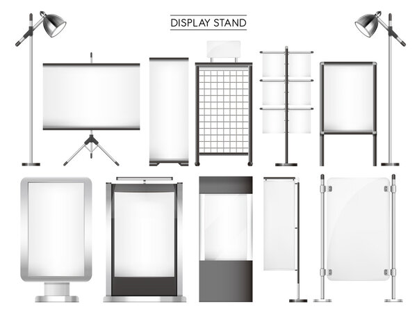 display stand collection set 