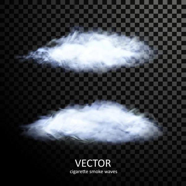 Gyönyörű füst gyűjtemény — Stock Vector